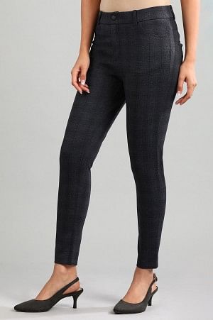 Grey Yarn-dyed Winter Trousers