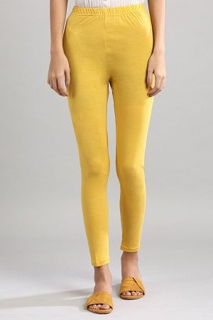Yellow Knitted Tights