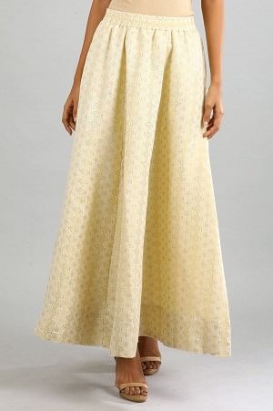 Off-White Printed Skirt
