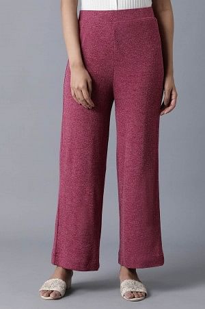 Pink Ankle Length Palazzo 