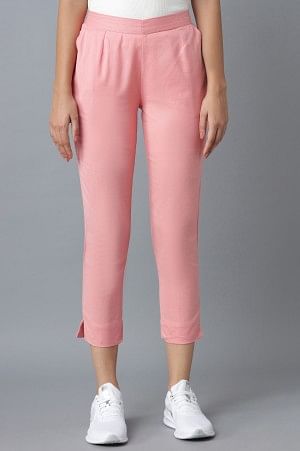 Pink Cotton Trouser 