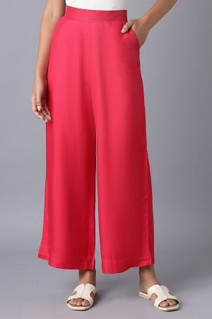 Pink Basic Trousers