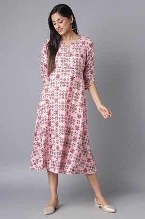 Pink Ethnic Dress